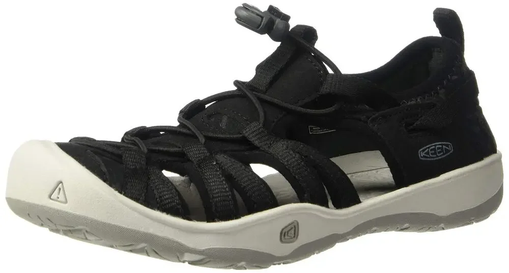 KEEN KIDS' MOXIE C SANDAL,BLACK/VAPOR, 13 M US LITTLE KID